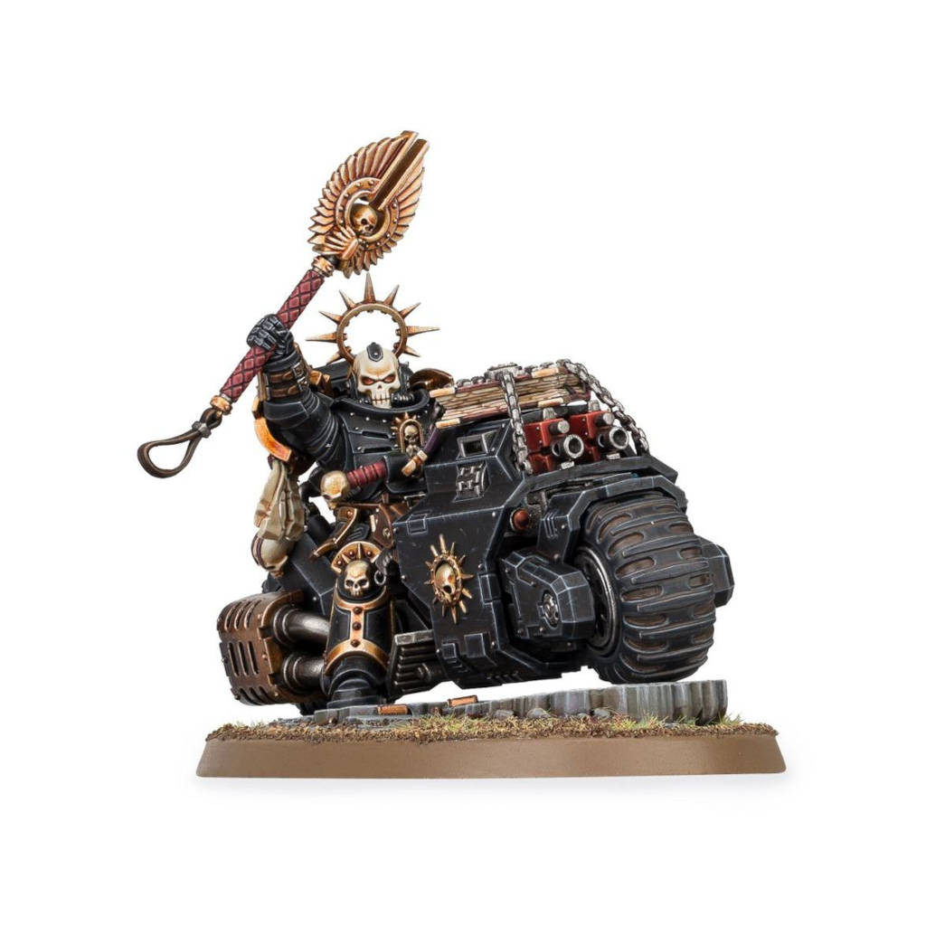 Warhammer 40K : Space Marines - Primaris Chaplain on Bike
