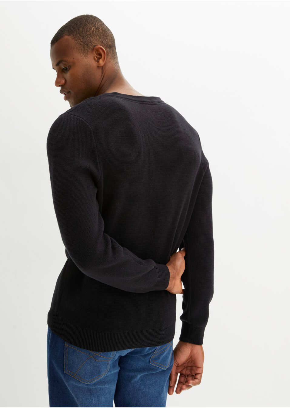 Pull avec col en V Essential