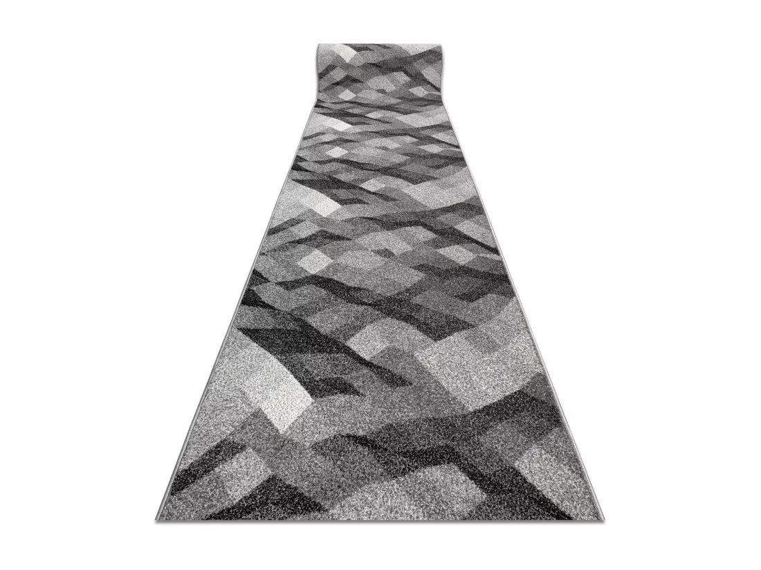 Tapis de couloir SILVER Palanga gris 80x250 cm