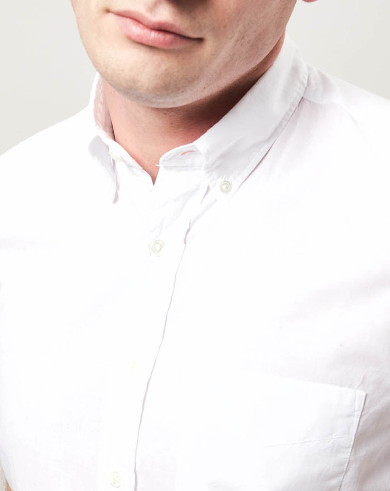 Hartford Chemise slim Sander blanche