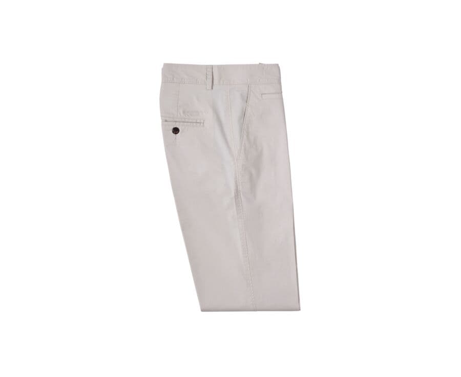 Pantalon chino homme Ecru - KALLEN