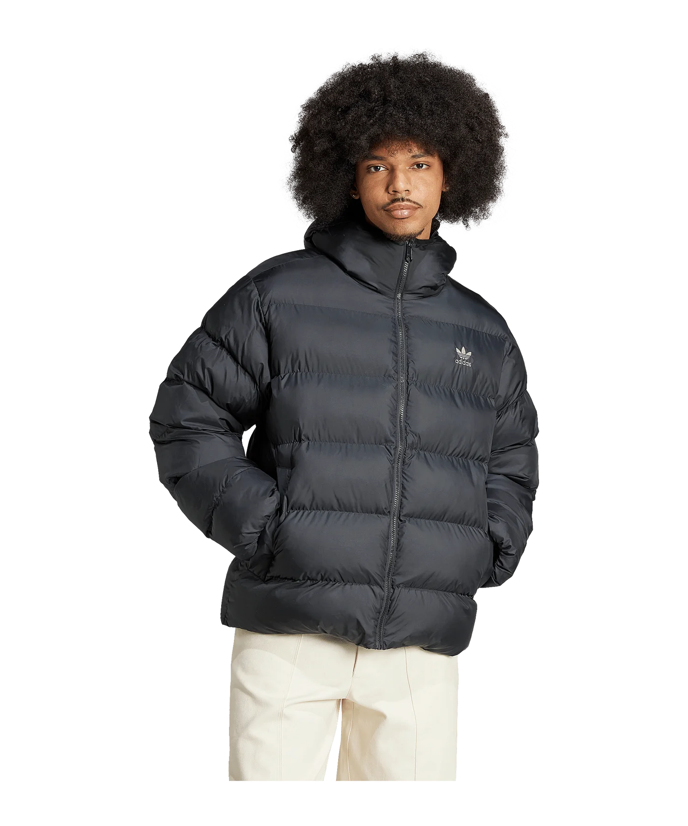 adidas Originals Commercial Puff Daunen Jacke Schwarz