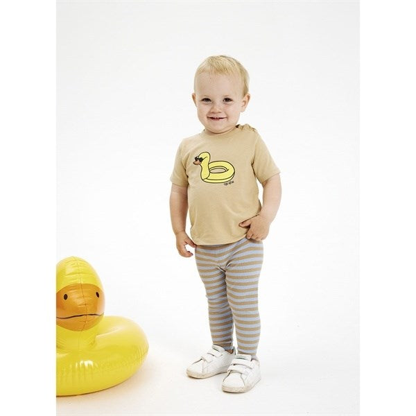 Køb THE NEW Siblings Blue Fog Fro Uni Rib Leggings