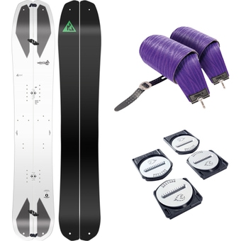 Testware Nitro Vertical 24/25 Splitboard (inkl. Felle   Pucks) Board (co/cf) Herren
