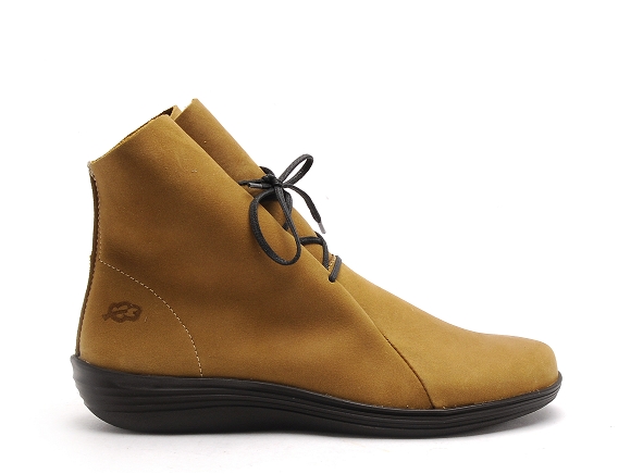 Loints boots bottine plates femme 79008 jaune