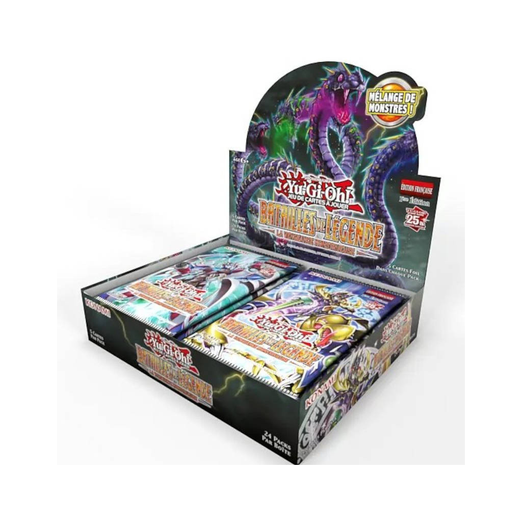 Yu-Gi-Oh! - Batailles de Légende : La Vengeance Monstrueuse - 24 Boosters