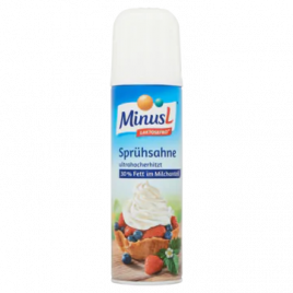 Minus L Lactosevrije spuitslagroom (alleen beschikbaar binnen de EU)