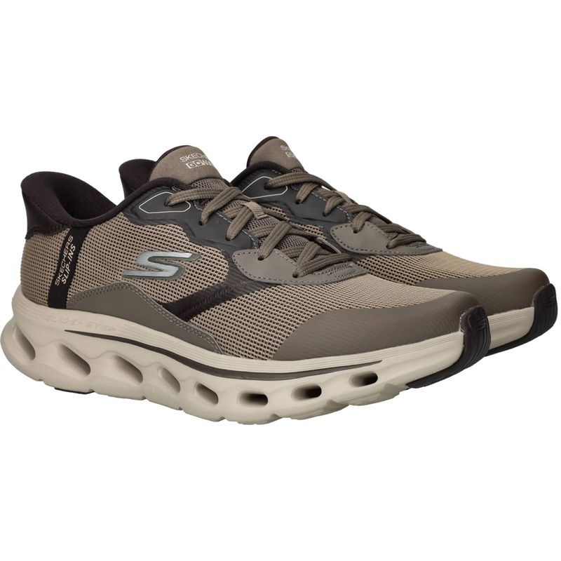 Skechers Slip-Ins Go Walk Glide-Step Sneakers Taupe Heren