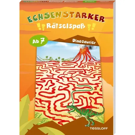Tessloff Echsenstarker Rätselspaß. Dinosaurier