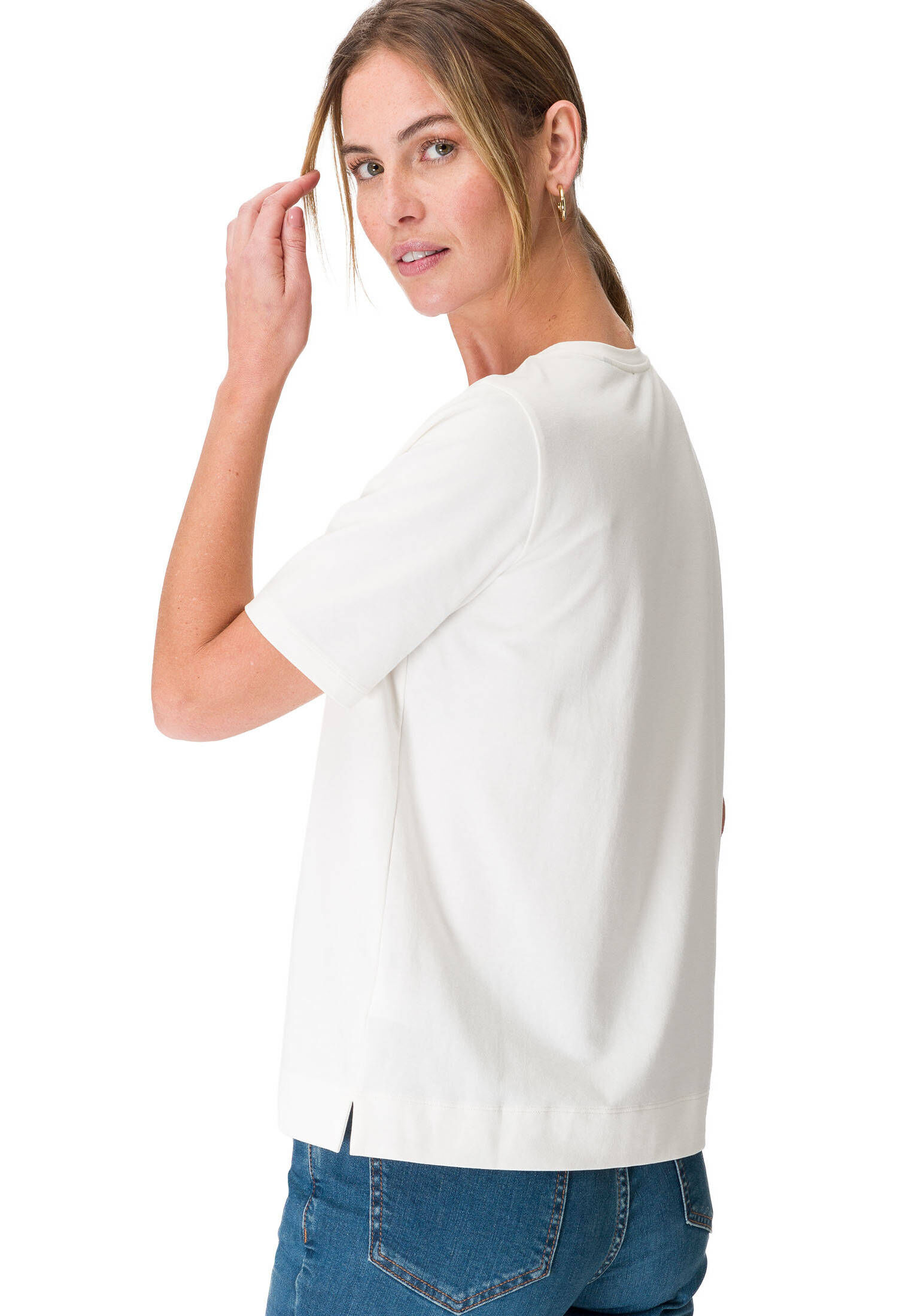 zero| Damen T-Shirt mit Foliendruck