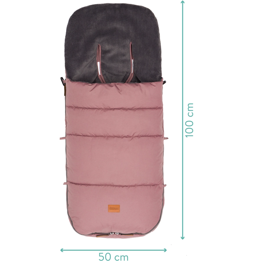 fillikid Winterfußsack Kinley rosé