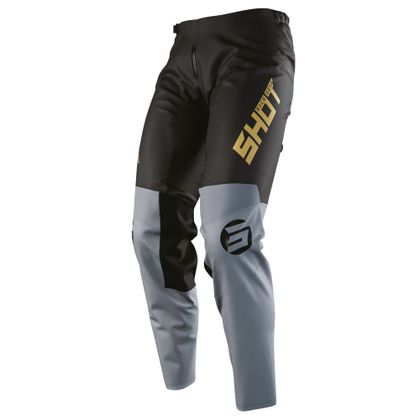 Pantalon cross Shot DEVO STORM KID - GOLD - Noir / Jaune