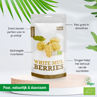 Purasana White Mulberries 200GR