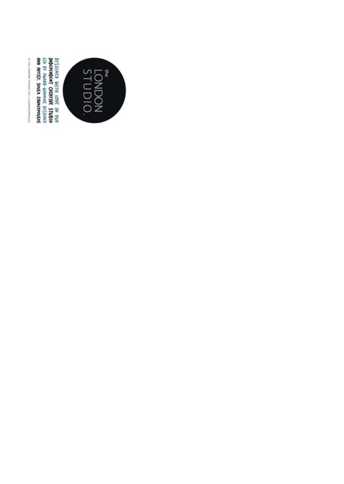 The London Studio | Verjaardagskaart | met naam