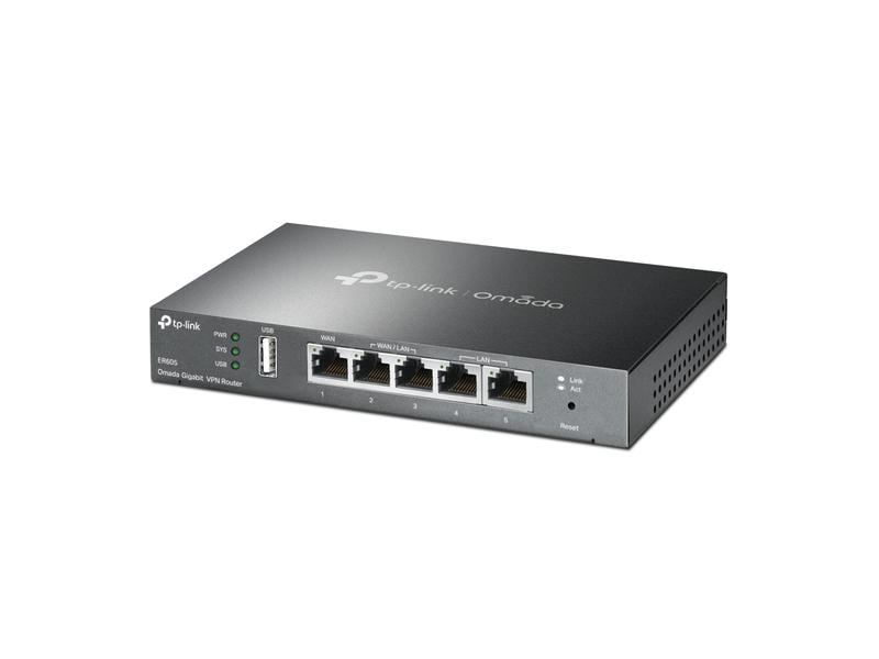 TP-Link VPN-Router Omada Gigabit VPN Business Router ER605 Omada Gigabit-Multi-WAN-VPN-Router
