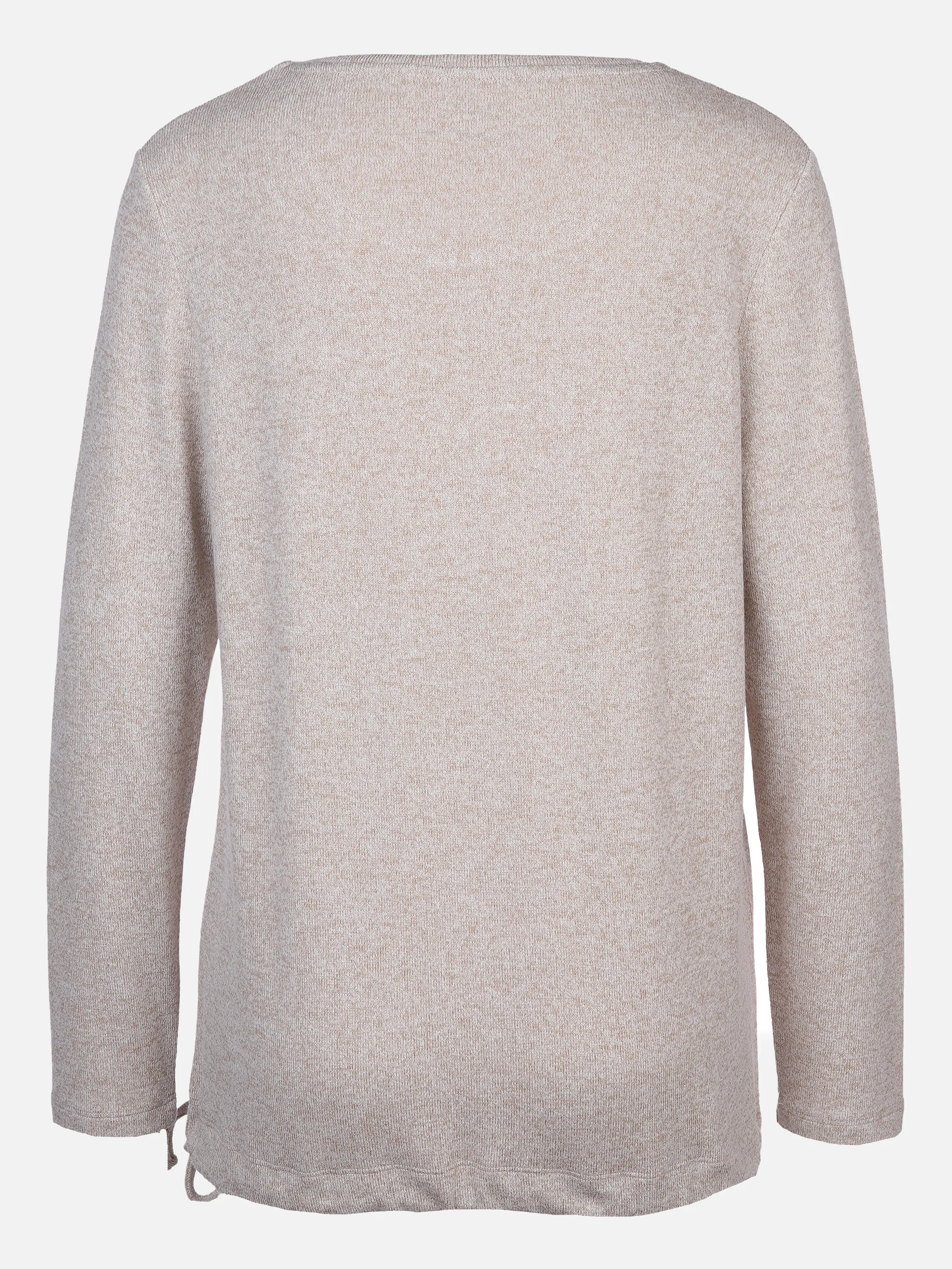 Damen Flauschshirt in melierter Optik