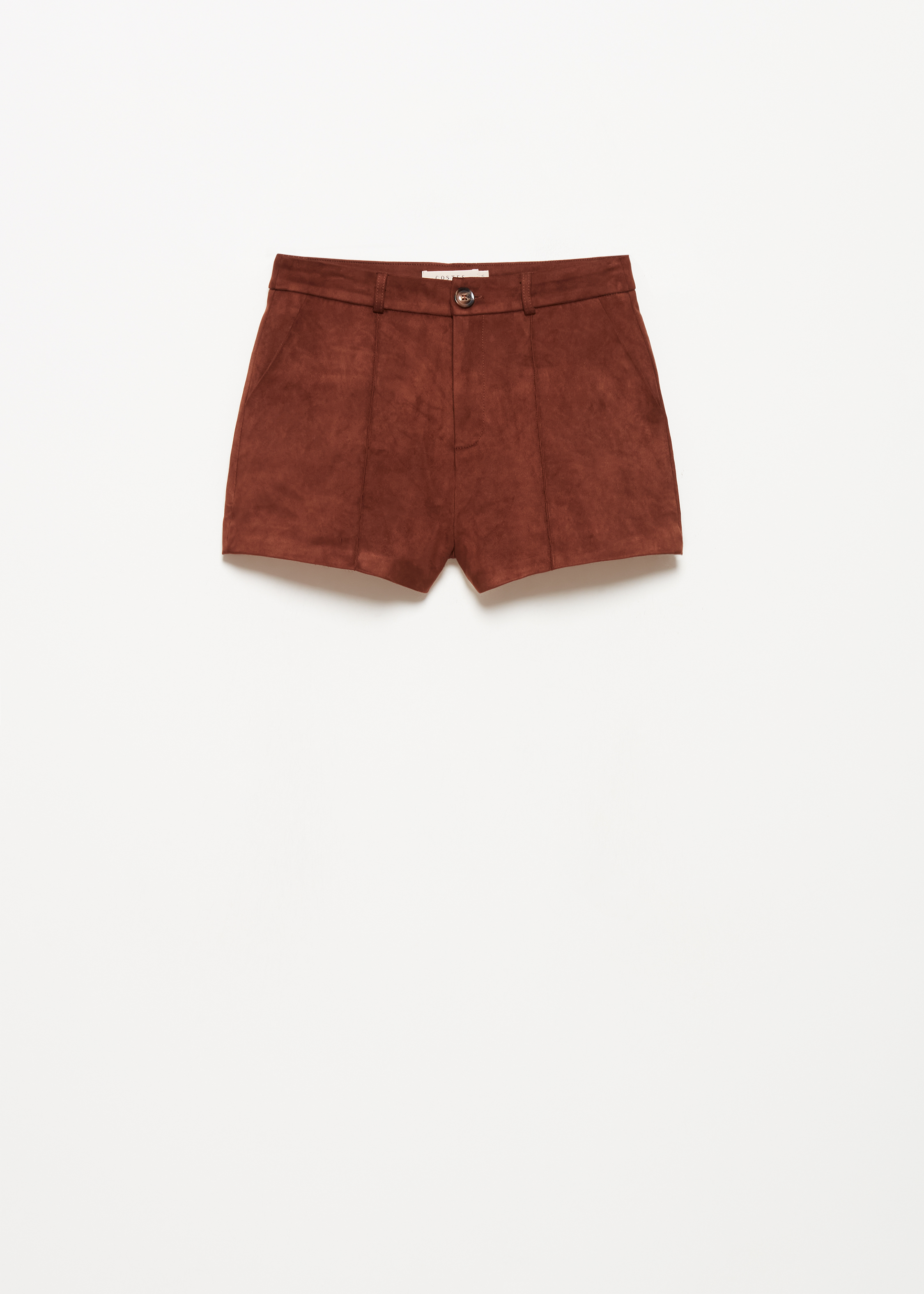 Shorts suedine look