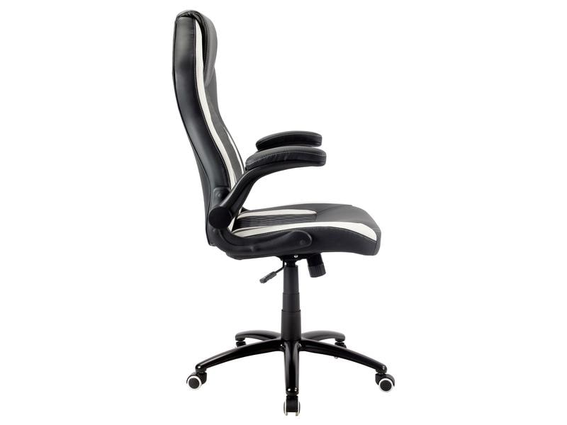Racing Chairs Gaming-Stuhl CL-RC-BW-2 Schwarz/Weiss Racingchair CL-RC-BW Gaming Chair