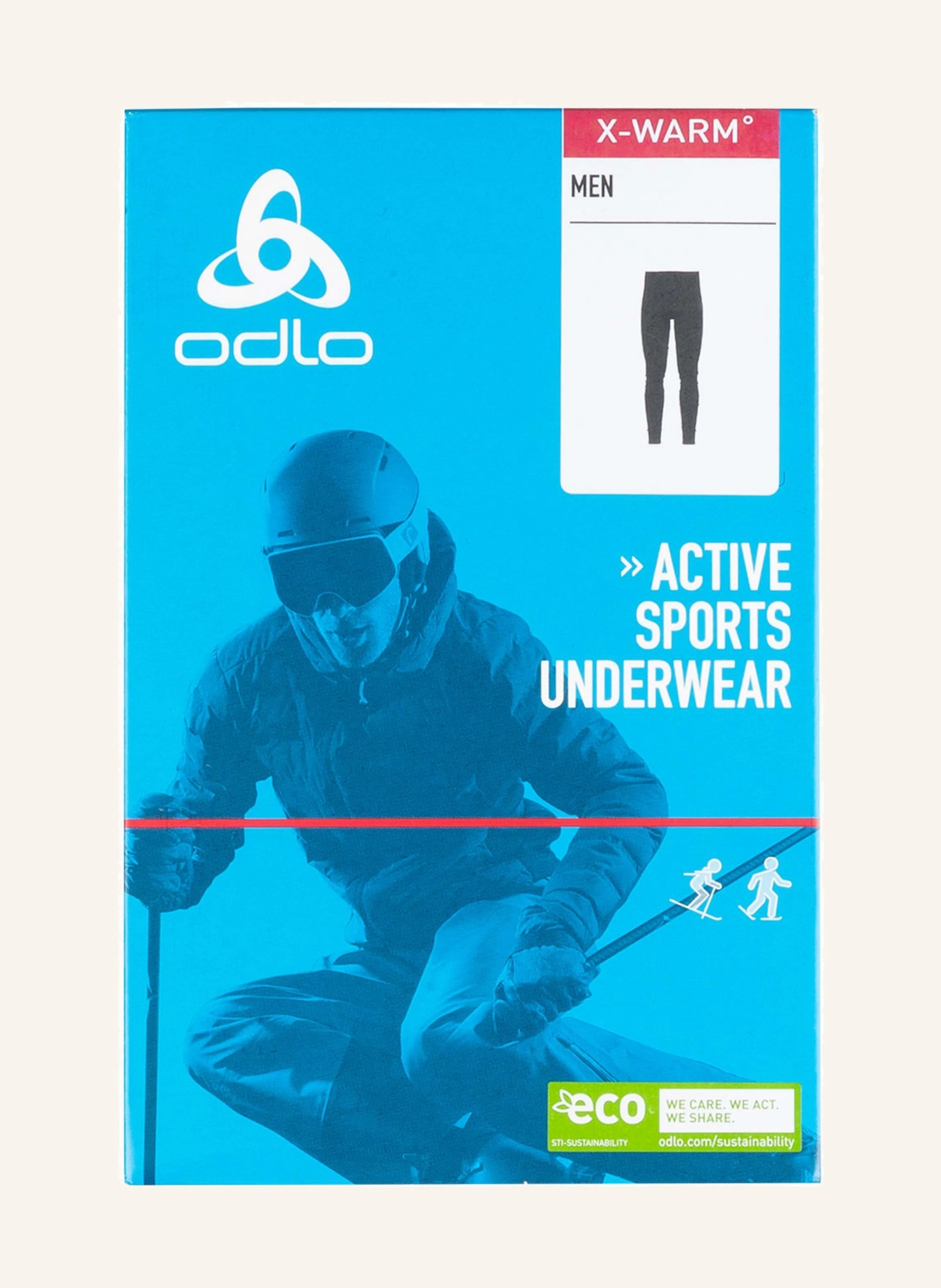 odlo Funktionswäsche-Hose ACTIVE X-WARM ECO