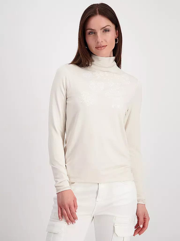 MONARI Rollkragenshirt beige