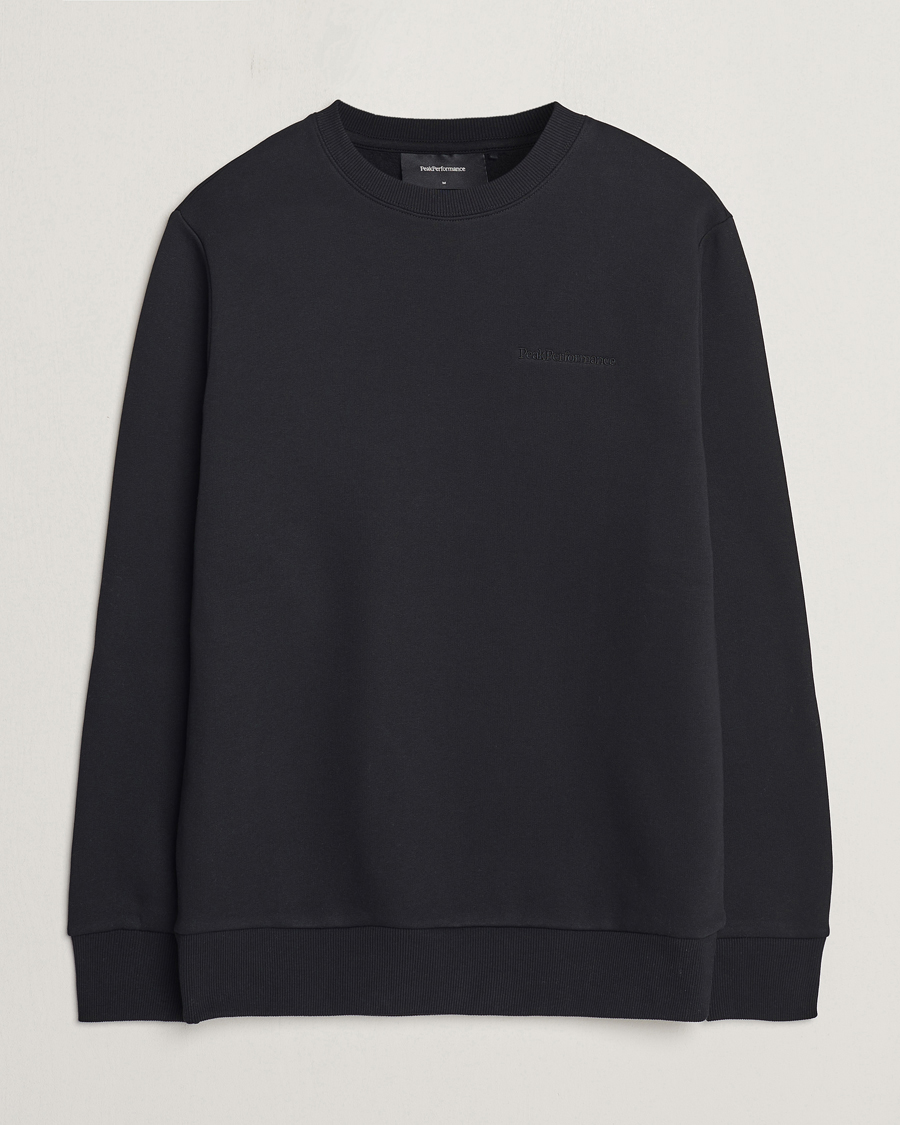 Peak Performance Original Crew Neck Sweatshirt Black