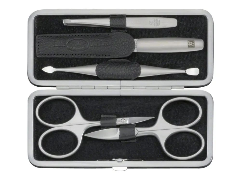 Zwilling Zwilling TWINOX Yak leather case, black, 5 pc.