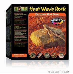 Exoterra Oppvarmet stein M 15,5X15,5Cm 10W - (225.2002)