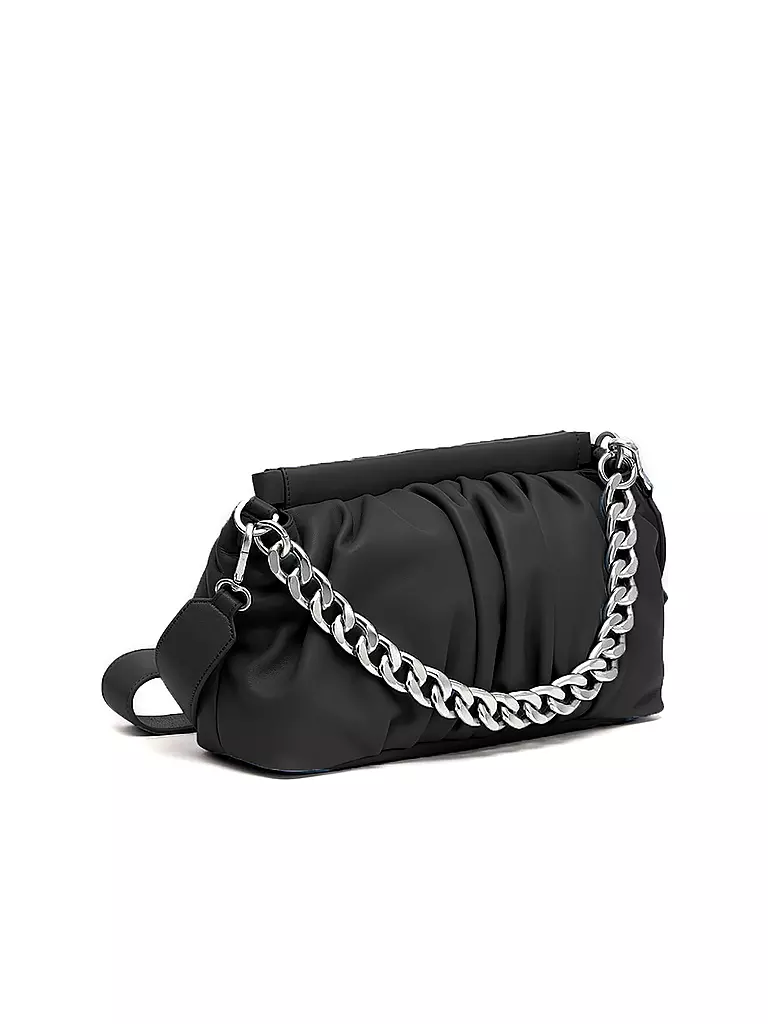 LES VISIONNAIRES Ledertasche - Umhängetasche LUCY schwarz