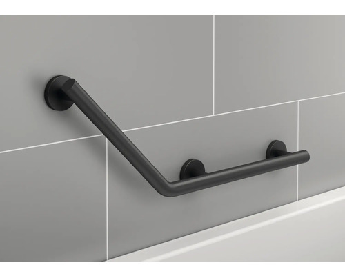REIKA Comfort veiligheidsgreep 135° L zwart mat