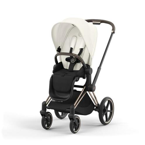 Poussette e-PRIAM Matt Black Off White 2023 - CYBEX