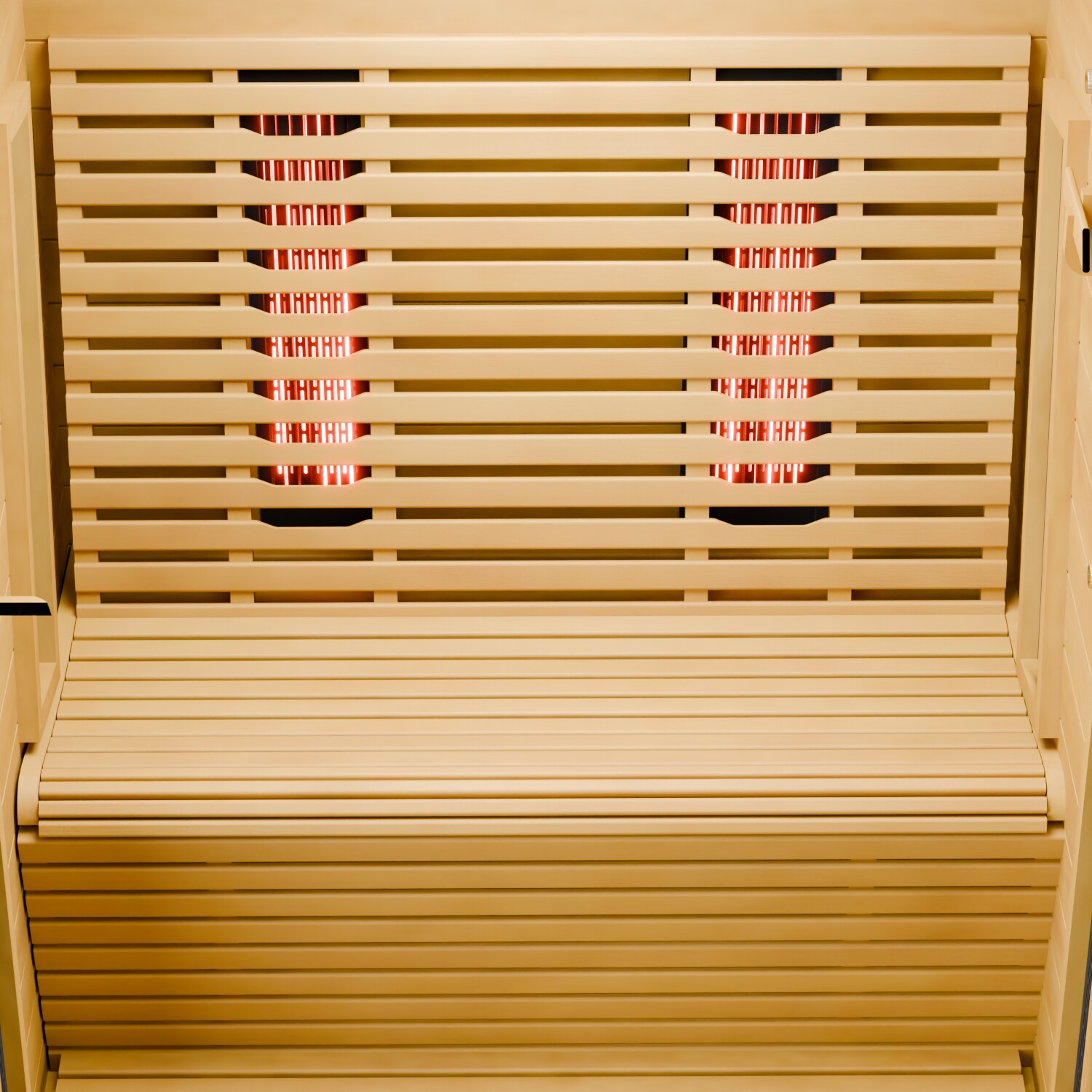 Dewello Infrarotkabine Palermo 135x120 für 1-2 Personen