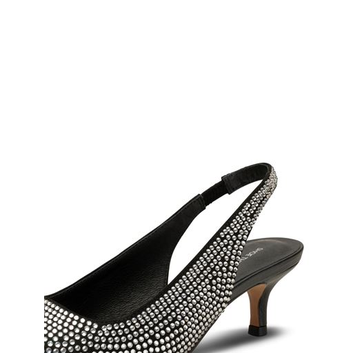 Shoe The Bear Maxine Slingback Crystal Sko, Sort, 41