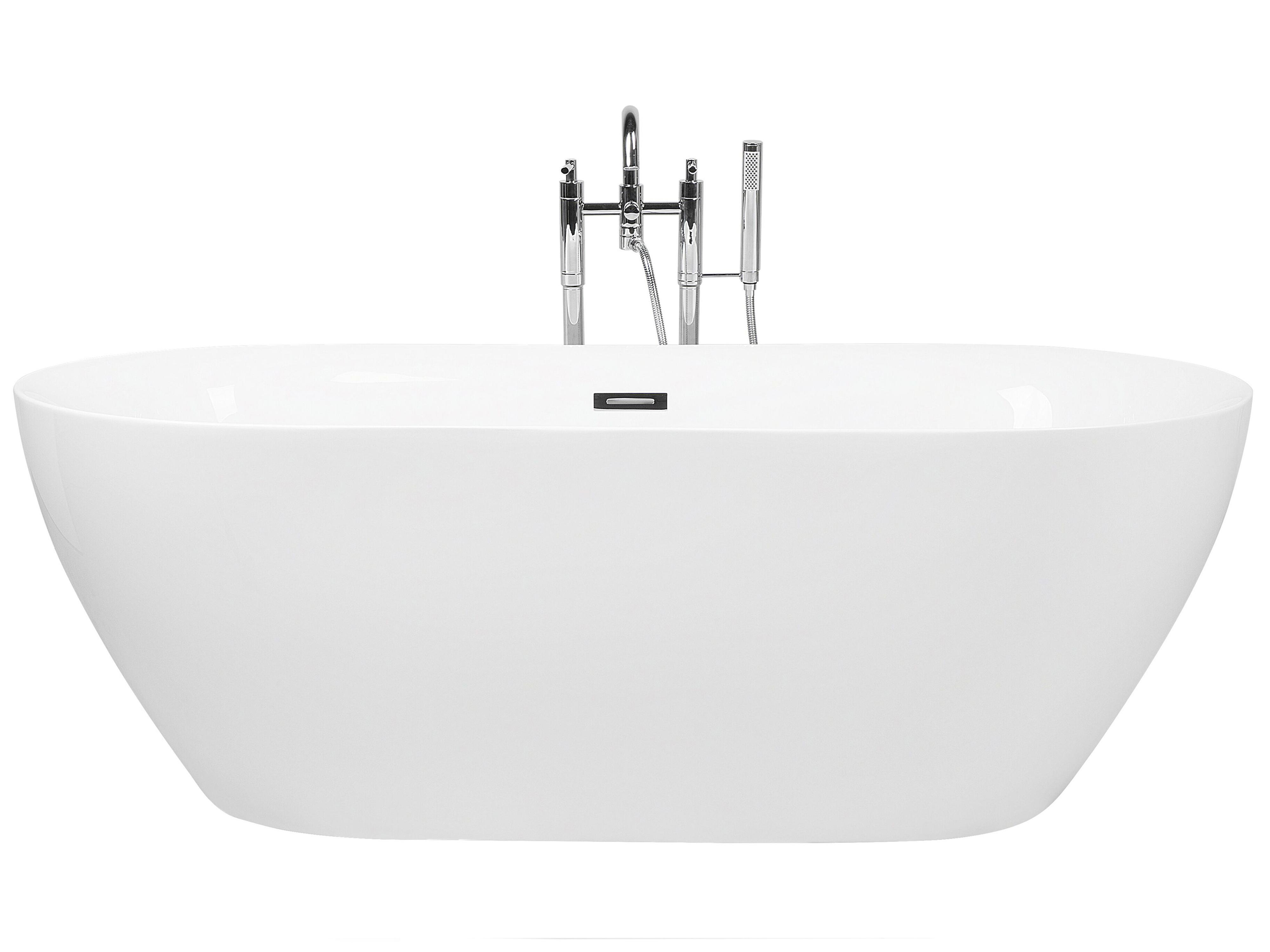 Vrijstaand bad CARRERA 180 x 80 cm Wit