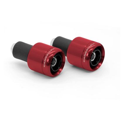 Embouts de guidon Barracuda DIAMETRE 17 MM Universel - Rouge