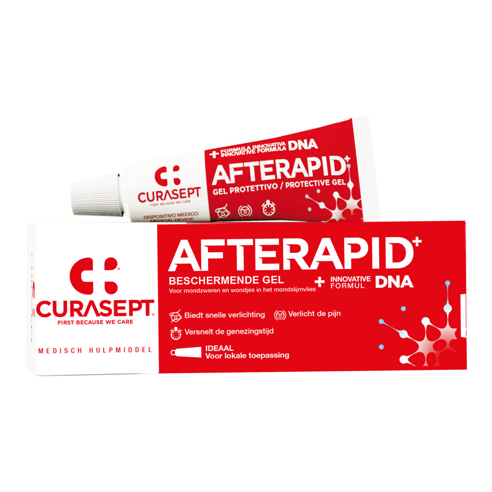 2x Curasept Afterapid DNA Beschermende Gel10 ml