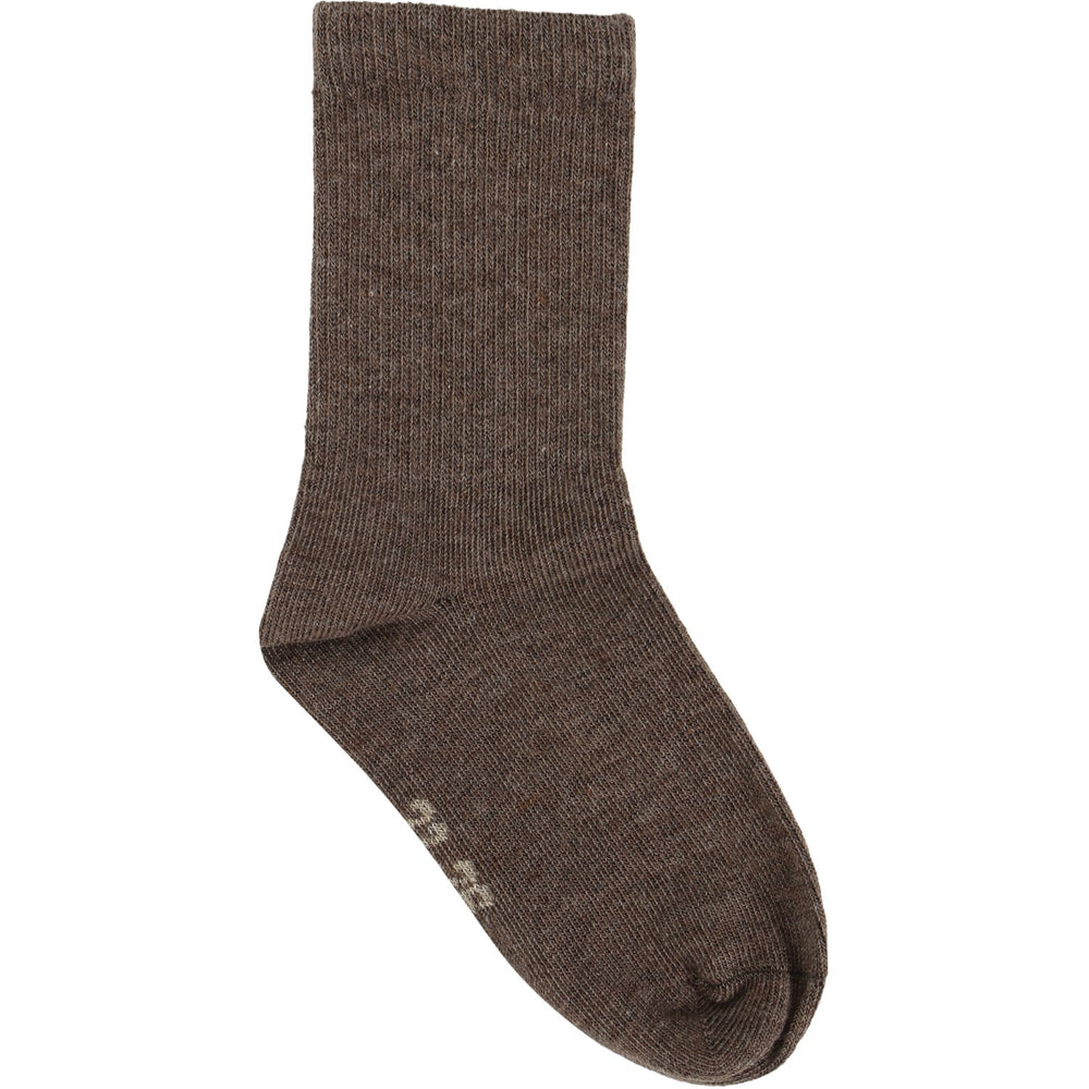 Køb Minymo Chestnut Melange Perfect Basic Strømper (2-Pack)
