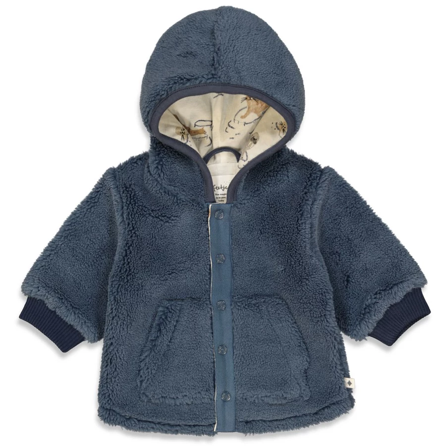 Feetje Teddyjacke Cool As Ever Marine