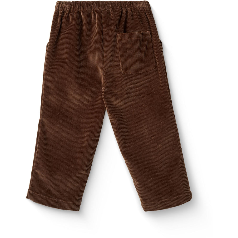 Køb COPENHAGEN COLORS Dk Brown Corduroy Pant W. Adj. Waist