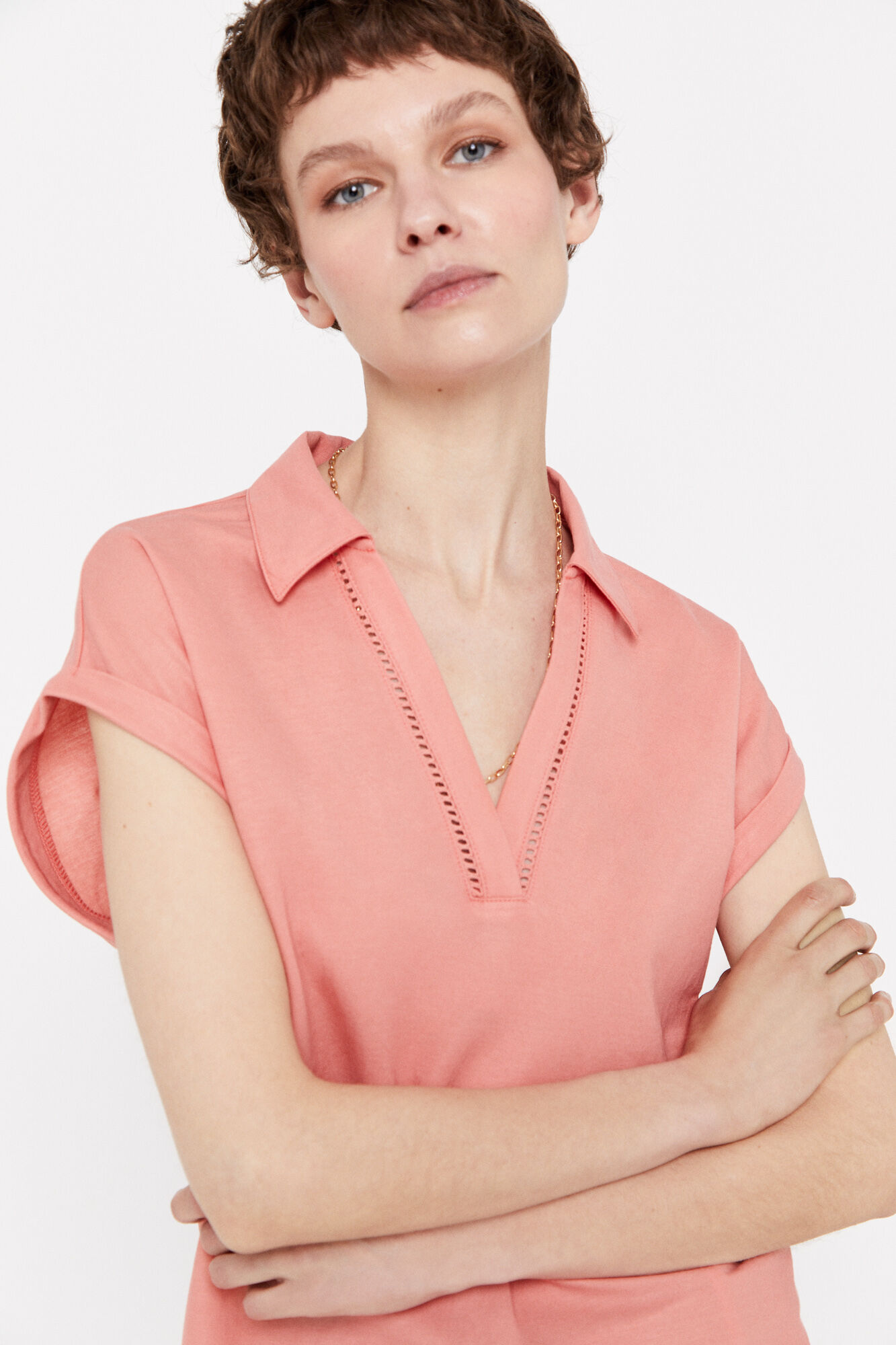 Polo Vainica Piqué - Coral