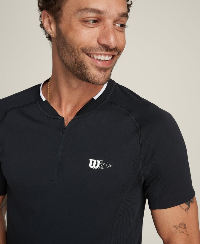 Series Seamless Zip Henley