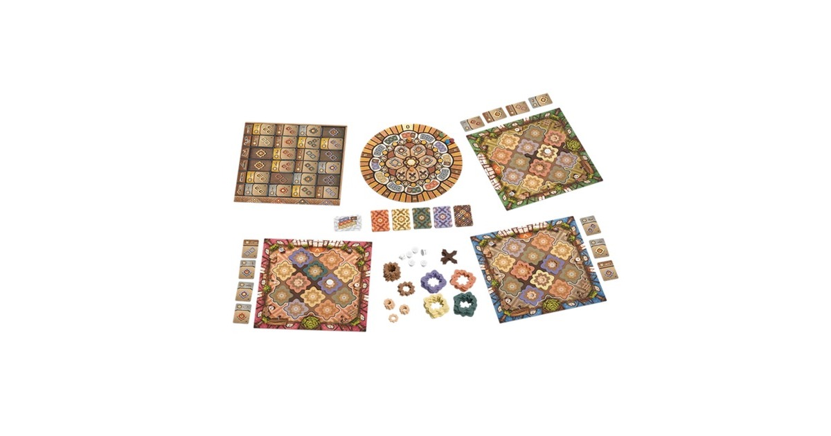 999 GamesIntarsia Bordspel  (Nederlands, 2 - 4 spelers, 40 minuten, Vanaf 10 jaar)