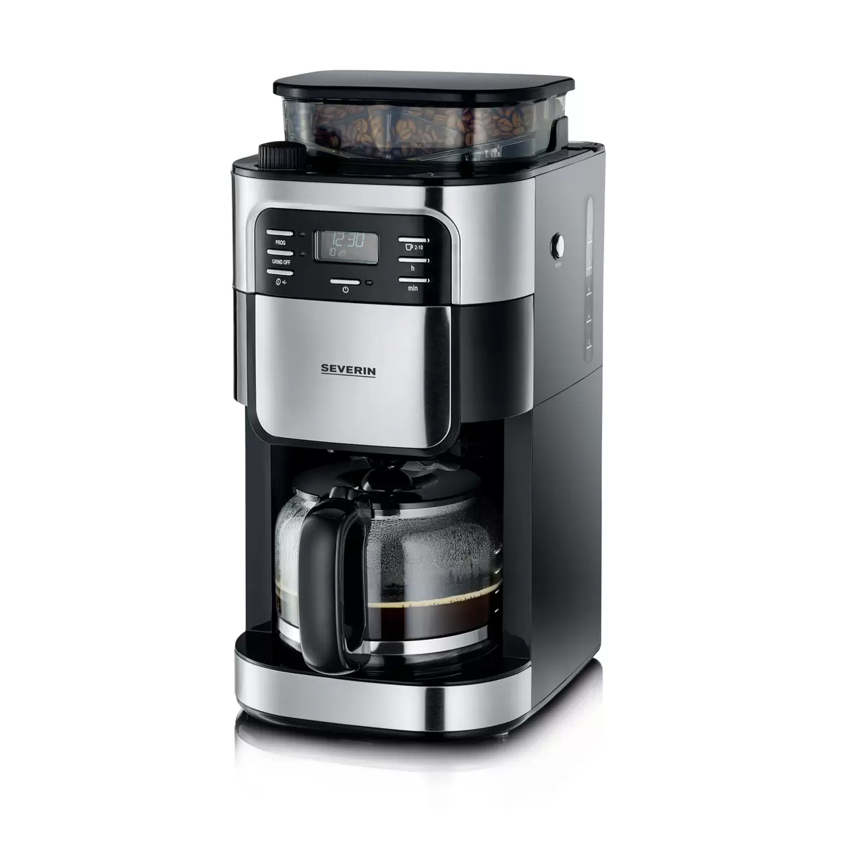 Filterkaffeemaschine Severin KA4810 schwarz,silber