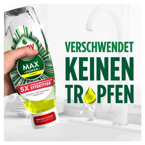 Fairy Max Power Handgeschirrspülmittel Zitrone