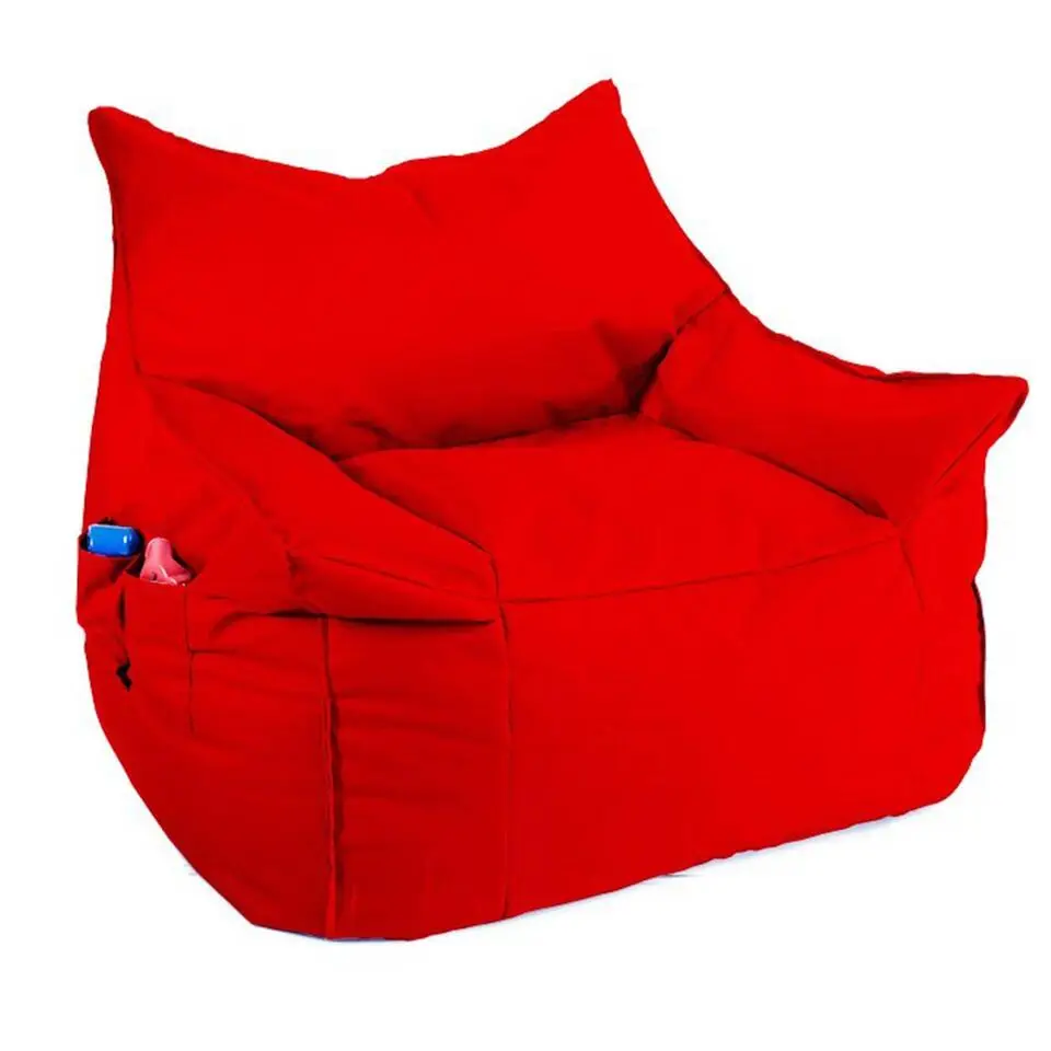 Emob Atelier Del Sofa Poef - Waterdicht piepschuim - Rood