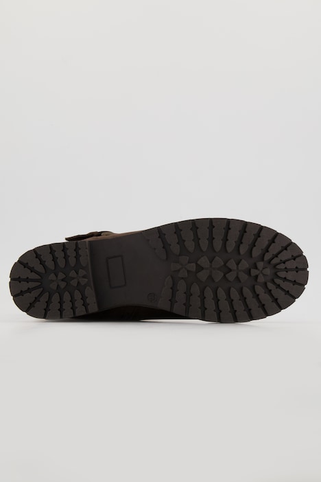 Leder-Boots, Wachsleder, Webpelzfutter, Weite H