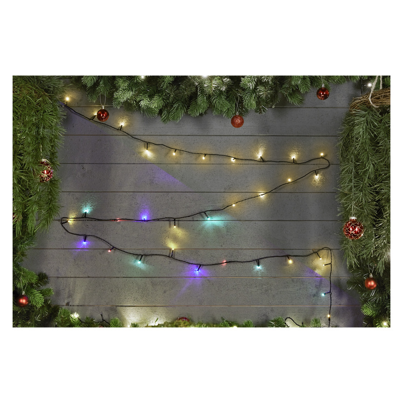 Batteridrevet lysslynge LED 15,9 m IP44