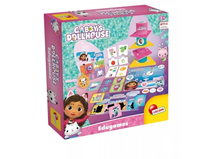 Lisciani Cat house Gabi collection of educational games.03348