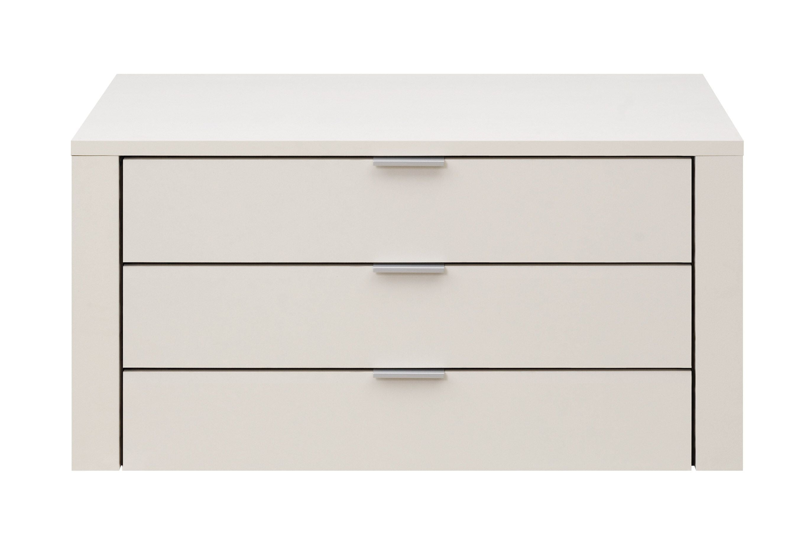 MODUL Schrank-Schubladenkorpus - Weiss / B: 98.7 cm x T: 53.0 cm x H: 50.0 cm