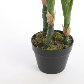 Kunstplant Philodendron in pot groen - h100xd70cm