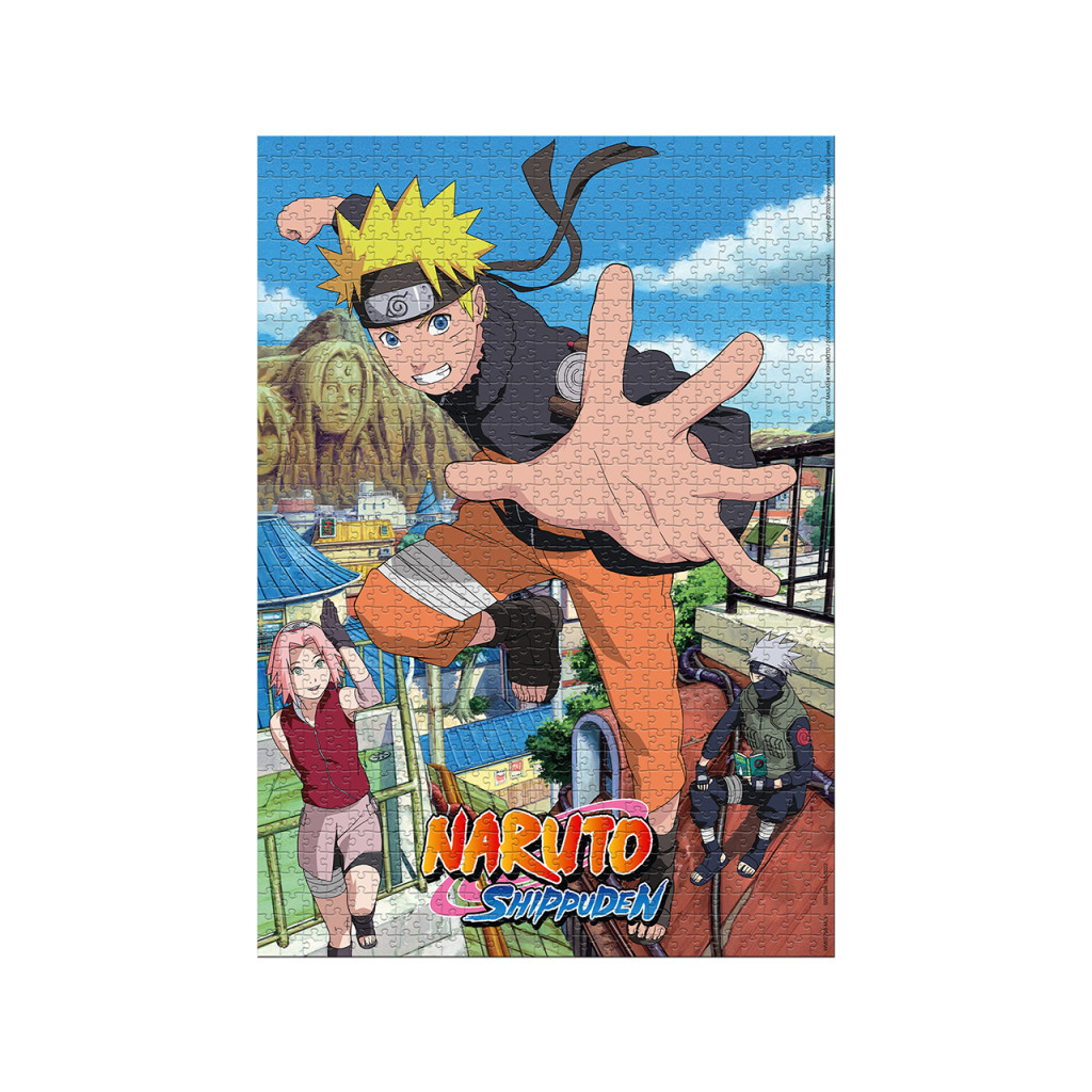 Naruto Shippuden - Puzzle 1000 Pièces - Retour à Konoha